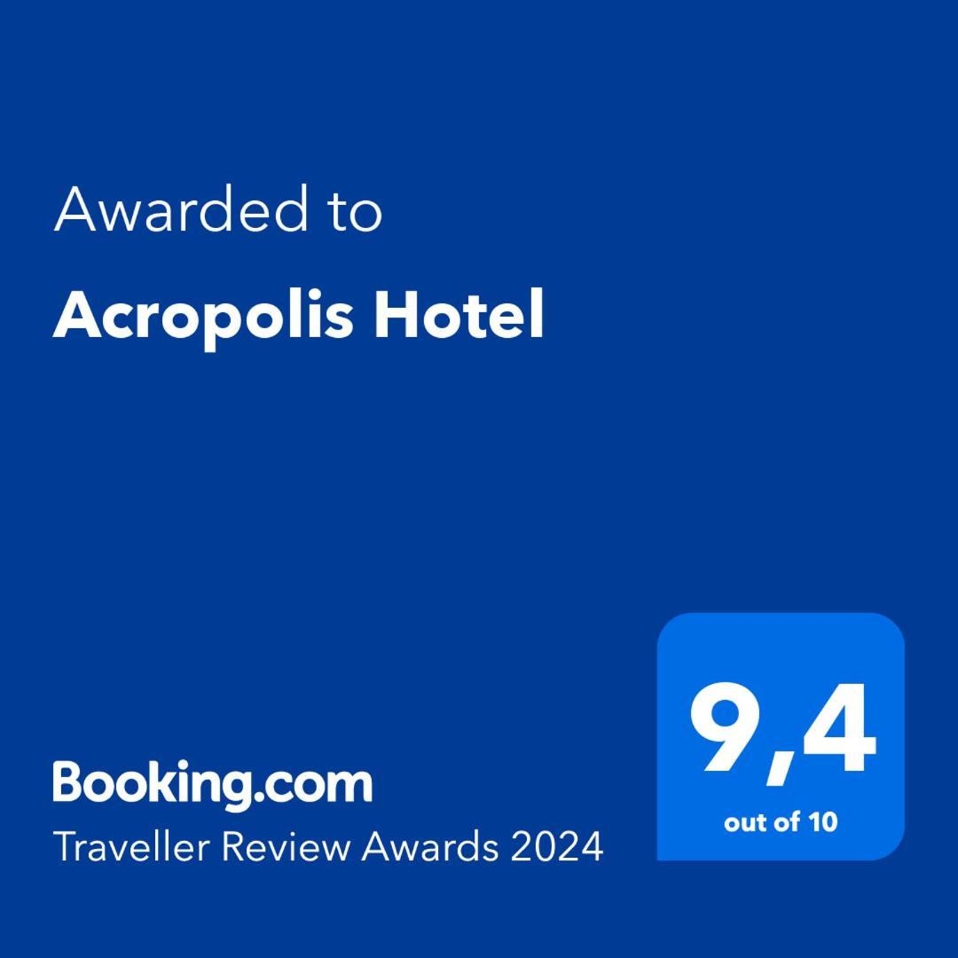 Acropolis Hotel Masouri Bagian luar foto