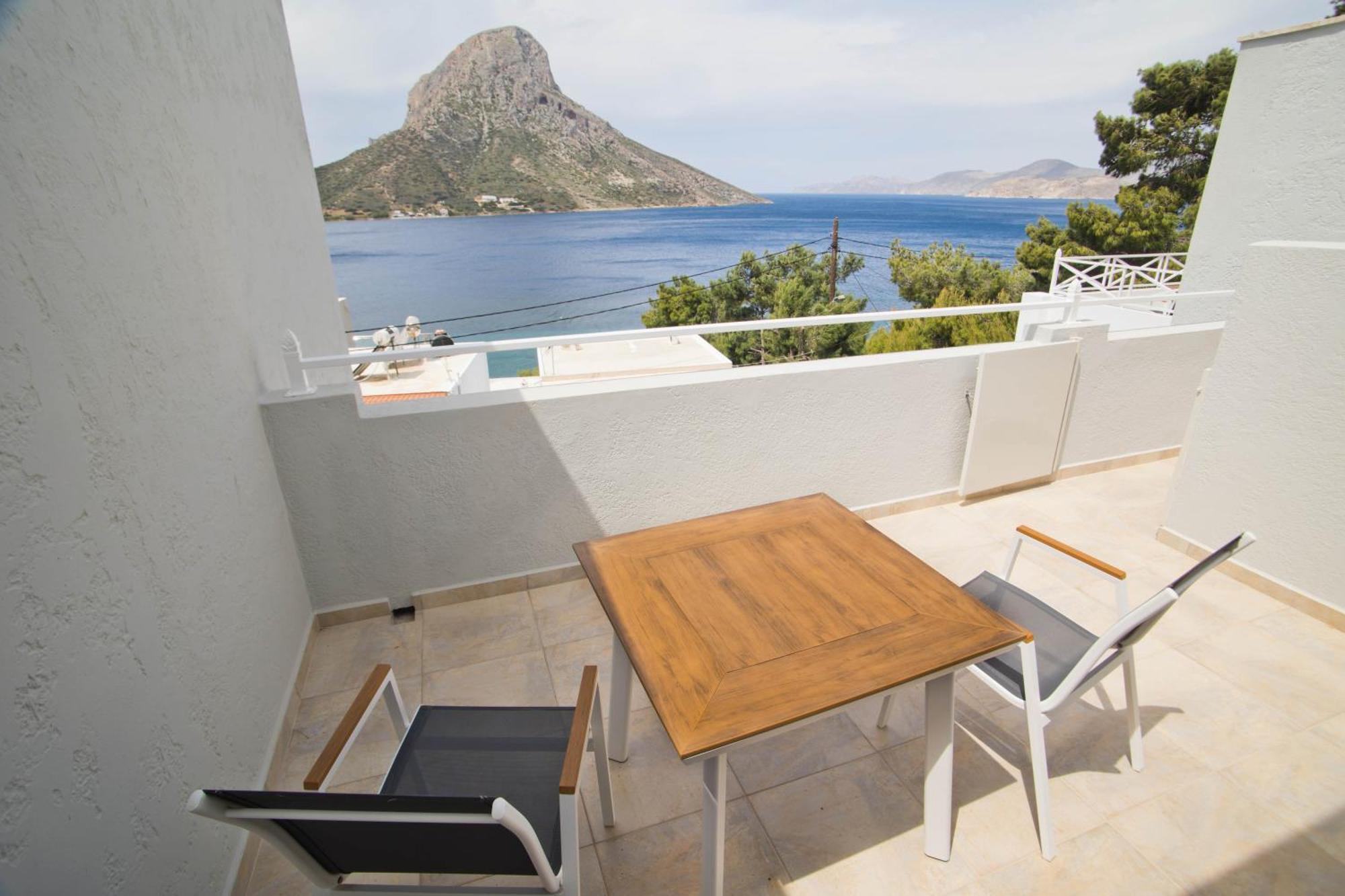Acropolis Hotel Masouri Bagian luar foto